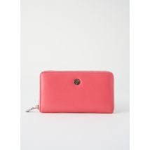 ANNA VIRGILI - Portefeuille rose en cuir - Femme - Taille TU - Modz