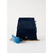 ANNA VIRGILI - Sac bleu en cuir - Femme - Taille TU - Modz
