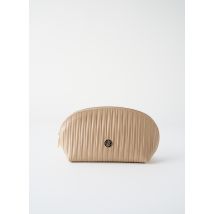ANNA VIRGILI - Porte-monnaie beige en cuir - Femme - Taille TU - Modz