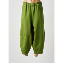 JUST CURVY - Pantalon large vert en viscose - Femme - Taille 48 - Modz