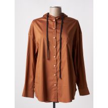 MAT. - Veste casual marron en coton - Femme - Taille 44 - Modz