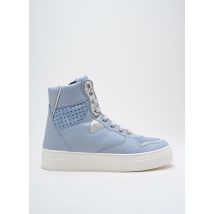 ANNA VIRGILI - Baskets bleu en cuir - Femme - Taille 38 - Modz