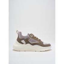 ANNA VIRGILI - Baskets marron en cuir - Femme - Taille 37 - Modz