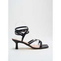 ANNA VIRGILI - Sandales/Nu pieds noir en cuir - Femme - Taille 37 - Modz