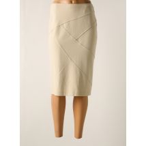SOMMERMANN - Jupe mi-longue beige en viscose - Femme - Taille 44 - Modz