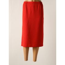 SOMMERMANN - Jupe mi-longue rouge en polyester - Femme - Taille 46 - Modz