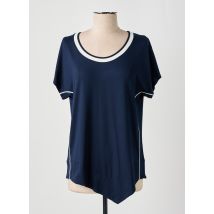 FRANK WALDER - Top bleu en viscose - Femme - Taille 38 - Modz
