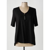 FRANK WALDER - Top noir en viscose - Femme - Taille 42 - Modz