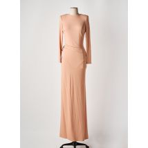 ELISABETTA FRANCHI - Robe longue rose en viscose - Femme - Taille 36 - Modz