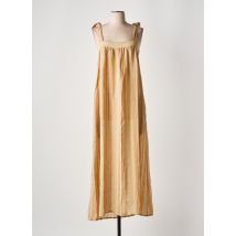 DIEGA - Robe longue beige en lin - Femme - Taille 38 - Modz