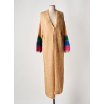 SEMICOUTURE - Gilet manches longues beige en mohair - Femme - Taille 36 - Modz