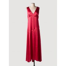 SEMICOUTURE - Robe longue rouge en acetate - Femme - Taille 40 - Modz