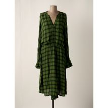 DIEGA - Robe longue vert en viscose - Femme - Taille 40 - Modz