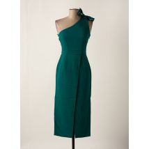 ELISABETTA FRANCHI - Robe mi-longue vert en viscose - Femme - Taille 42 - Modz