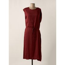 ESSENTIEL ANTWERP - Robe mi-longue marron en polyester - Femme - Taille 38 - Modz