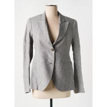 DIEGA - Blazer gris en lin - Femme - Taille 34 - Modz