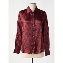 DIEGA - Chemisier rouge en viscose - Femme - Taille 38 - Modz