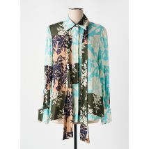 SEMICOUTURE - Chemisier bleu en viscose - Femme - Taille 36 - Modz