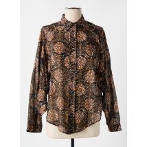 TINSELS - Chemisier marron en coton - Femme - Taille 40 - Modz