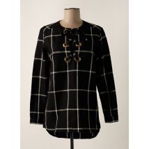LAURENCE BRAS - Tunique manches longues noir en laine - Femme - Taille 38 - Modz