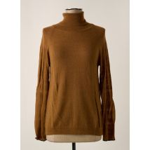 DIEGA - Pull col roulé marron en nylon - Femme - Taille 36 - Modz