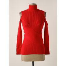 KNITSS - Pull rouge en viscose - Femme - Taille 38 - Modz