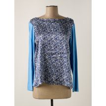 NIU - T-shirt bleu en soie - Femme - Taille 38 - Modz