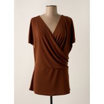 BY MALENE BIRGER - Top marron en polyester - Femme - Taille 40 - Modz