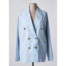 SEMICOUTURE - Blazer bleu en coton - Femme - Taille 38 - Modz