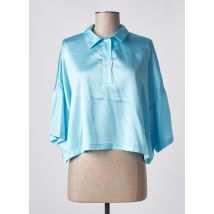 SEMICOUTURE - Blouse bleu en soie - Femme - Taille 40 - Modz