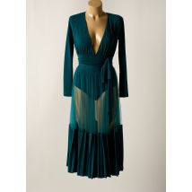 ELISABETTA FRANCHI - Ensemble jupe vert en viscose - Femme - Taille 36 - Modz