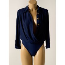 ELISABETTA FRANCHI - Body bleu en polyester - Femme - Taille 36 - Modz