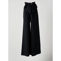 ELISABETTA FRANCHI - Pantalon flare noir en viscose - Femme - Taille 34 - Modz