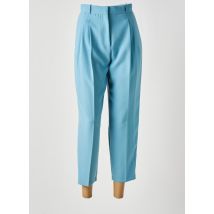 ELISABETTA FRANCHI - Pantalon 7/8 bleu en polyester - Femme - Taille 36 - Modz