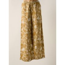 ATTIC AND BARN - Pantalon flare beige en coton - Femme - Taille 40 - Modz
