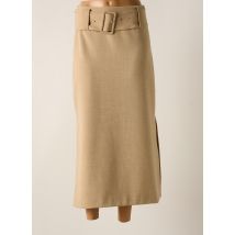 BY MALENE BIRGER - Jupe longue beige en polyester - Femme - Taille 38 - Modz
