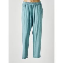 VALENTINE GAUTHIER - Pantalon chino bleu en soie - Femme - Taille 36 - Modz