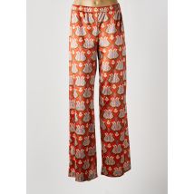 NIU - Pantalon flare orange en polyester - Femme - Taille 42 - Modz