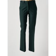 LAURENCE BRAS - Pantalon slim vert en laine vierge - Femme - Taille 34 - Modz
