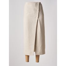 BY MALENE BIRGER - Jupe longue beige en coton - Femme - Taille 34 - Modz
