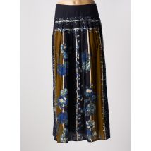 MES DEMOISELLES...PARIS - Jupe longue bleu en coton - Femme - Taille 38 - Modz