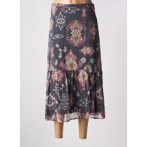 SET - Jupe longue gris en viscose - Femme - Taille 38 - Modz