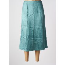 SET - Jupe mi-longue bleu en viscose - Femme - Taille 42 - Modz