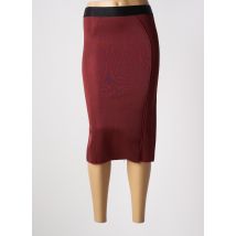 BY MALENE BIRGER - Jupe mi-longue rouge en polyester - Femme - Taille 36 - Modz