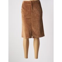 SET - Jupe mi-longue beige en coton - Femme - Taille 36 - Modz