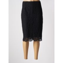 SET - Jupe mi-longue noir en coton - Femme - Taille 34 - Modz