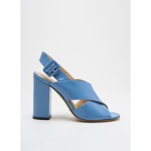 ESSENTIEL - Sandales/Nu pieds bleu en cuir - Femme - Taille 36 - Modz