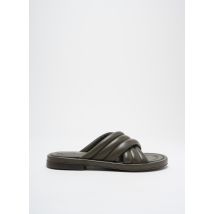 BILLIBI - Mules/Sabots vert en cuir - Femme - Taille 36 - Modz