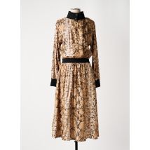 NÜ - Robe longue beige en viscose - Femme - Taille 40 - Modz