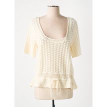 LA PETITE ETOILE - Pull beige en coton - Femme - Taille 40 - Modz
